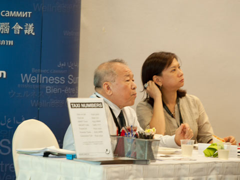 Dr Guan at Integrating Wellness Conference